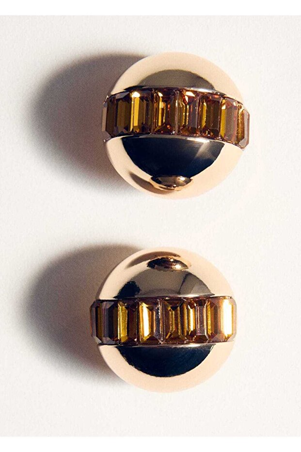 Kombine yuvarlak küpe - 3