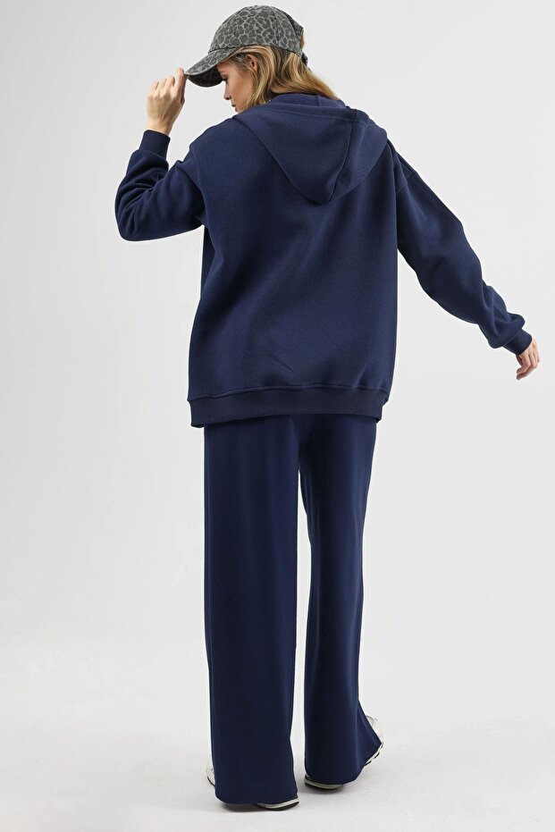 BUSEM Lastik Bel Düz Paça Pantolon - 6