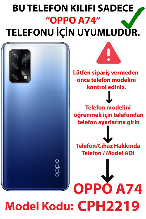 Oppo A74 Compatible Soft Pink Bow Patterned Printed Silicone Case - 2