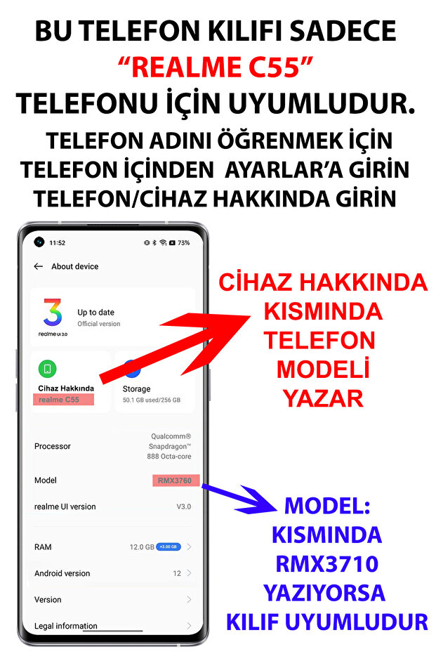 حافظة سيليكون مطبوع متوافقة مع هاتف Realme C55 بنمط فيونكة وردية ناعمة - 2
