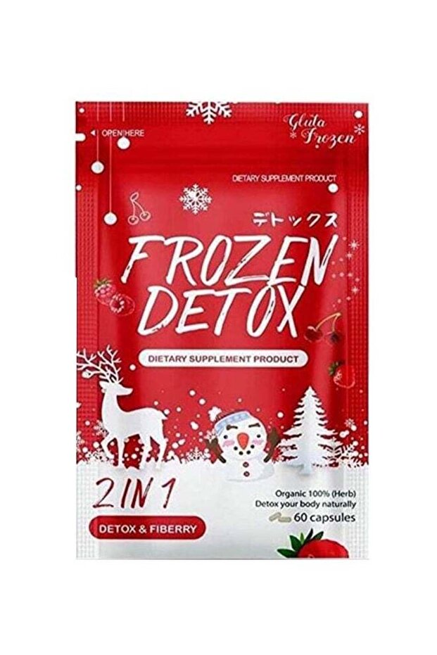 Gluta Detox 2 in 1 Detox & Fiberry 60 Capsules