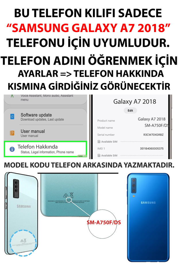 حافظة سيليكون مطبوع متوافقة مع هاتف سامسونج جالاكسي A7 2018 بنمط فيونكة وردية ناعمة - 2