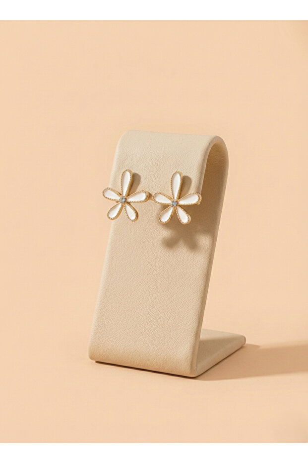 أقراط نوڤيريا ياكوت على شكل زهرة - 2