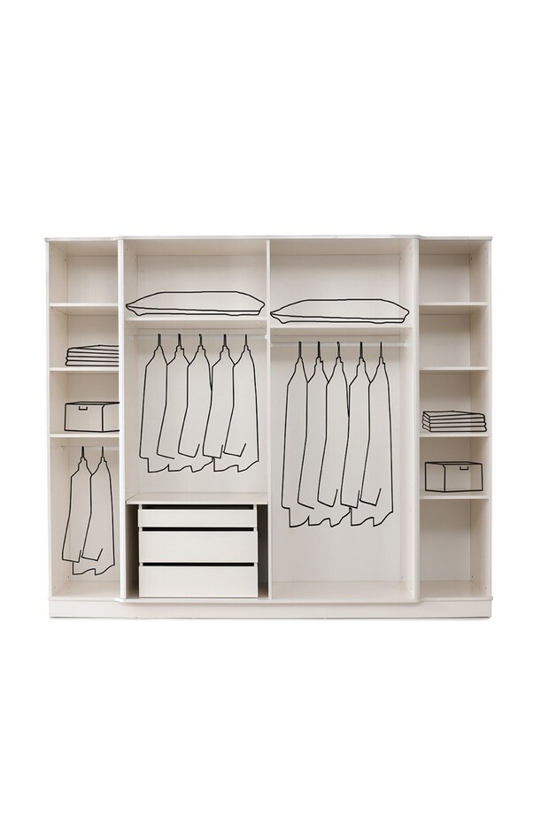 ASKAR MDF 6 KAPILI DOLAP - 2