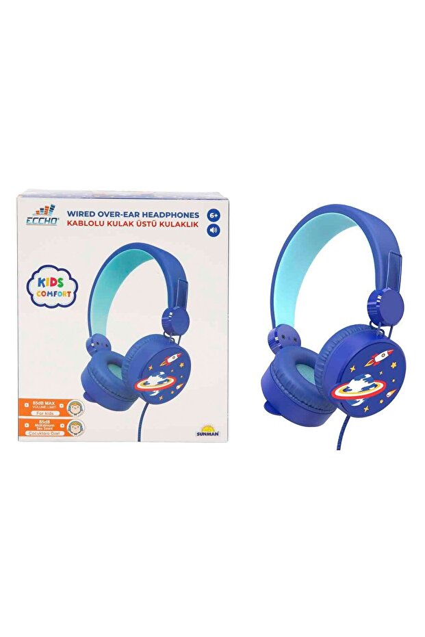 S02002604 -Sun-Gle-Ech-Wireless Headset with Microphone Wired Space Image Mv.