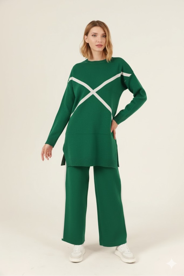 SİYAH 2`Lİ TRİKO TAKIM - 1