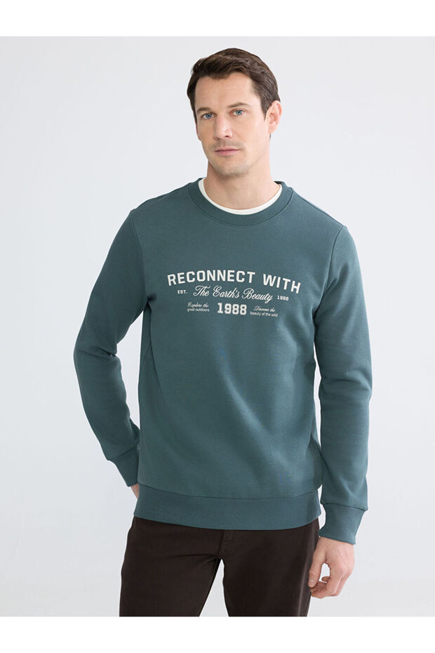 Esvab • Modern & Distinctive Zero Roba Collar Men's Thick Sweatshirt