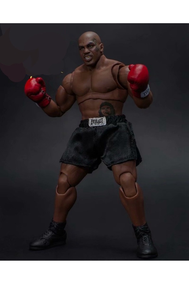 Bandai with box 02 Storm Toys Boxing Tyson Boxing Boxer Champion Mike Tyson Three Head Face Model Co