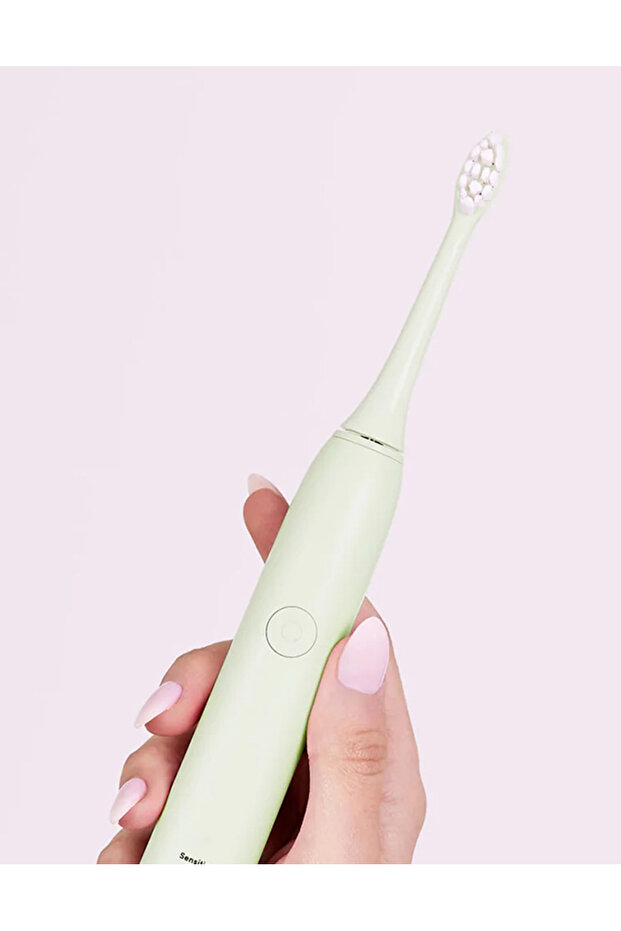 فرشاة أسنان كهربائية بلون أخضر نعناعي - 6