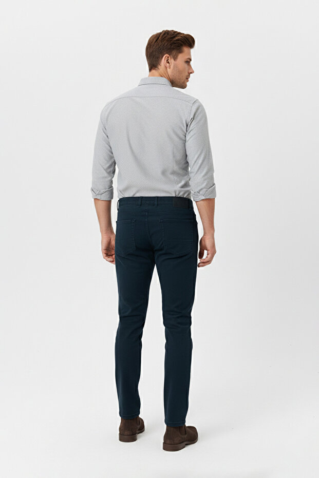 Düğmeli Regular Fit Jean - 2