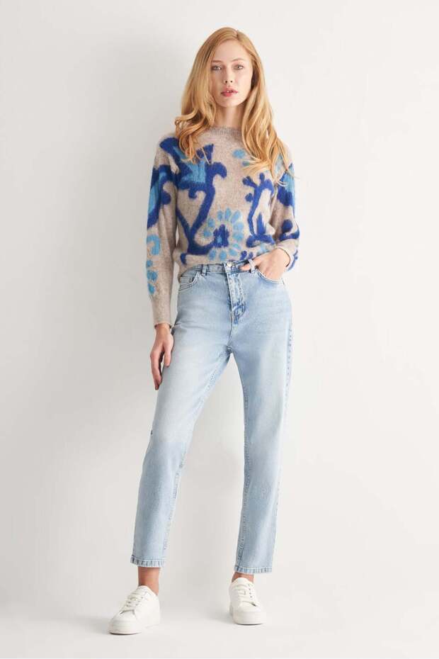 Desenli Triko Kazak - 3