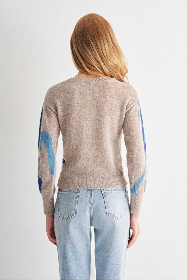 Desenli Triko Kazak - 4