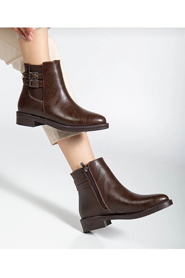 iki tokalı termo düz taban bot - 3