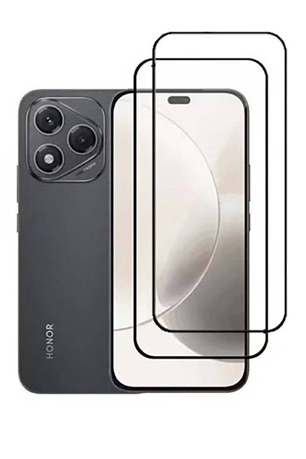 2 Pack Compatible with Honor 400 lite Screen Protector,Full Coverage 9H Tempered Glass Film,HD