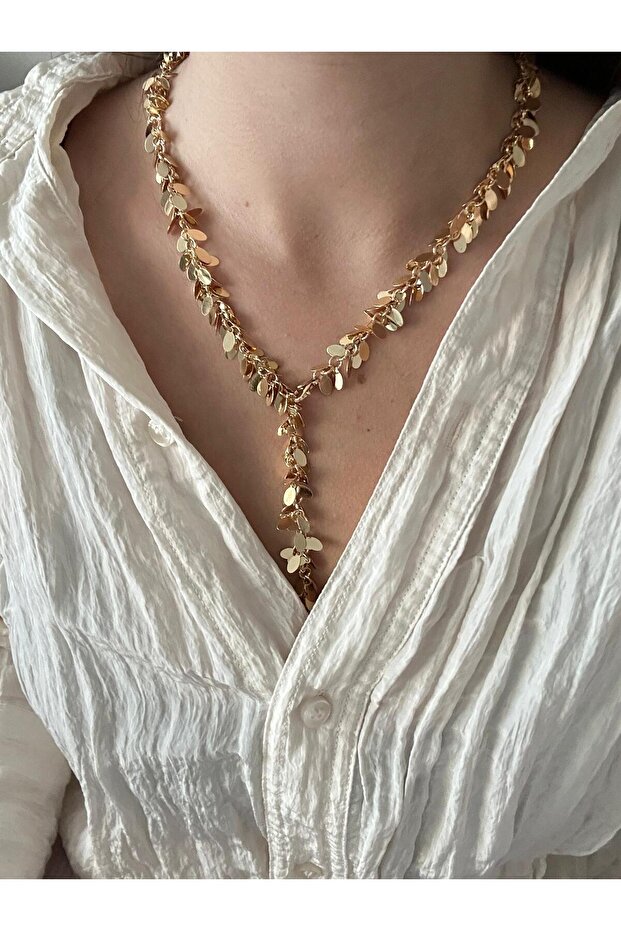 Püsküllü Y Kolye - 1