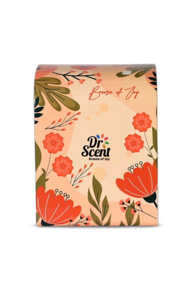 Essential Oil Diffuser – Elegant Floral, 100–300 Coverage, Bluetooth & App Control