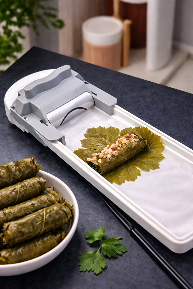 3-Stage Adjustable Leaf Wrapping Machine – Practical Stuffing Device - 2