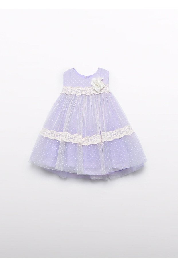 Mayoral Abel Lula Baby Girl Aspen Dress Purple