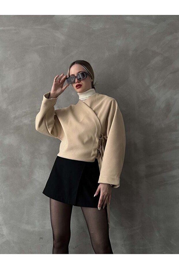 Swan Aura Wrap Ceket - 2