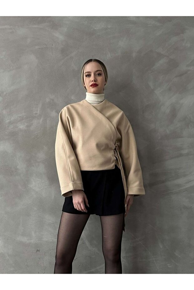 Swan Aura Wrap Ceket - 3