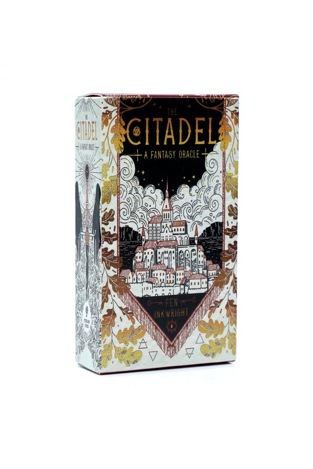 The Citadel The Citadel A Fantasy Oracle Tarot Deck Tarot Card Entertainment Game For Family Party B