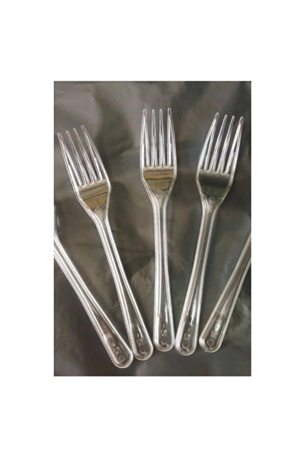 Kullan At Plastik Lüx Çatal 200 Adet - 2