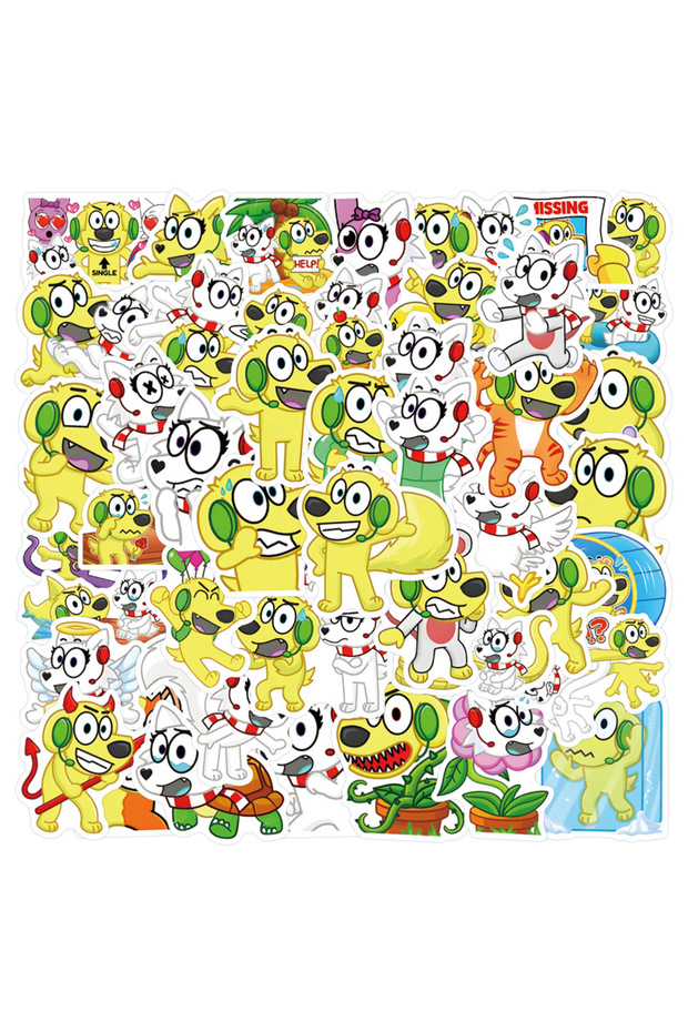 50PCS 50Pcs Snowi And Tyler Graffiti Stickers Motorcycle Travel Luggage Guitar Laptop Phone DIY Stic