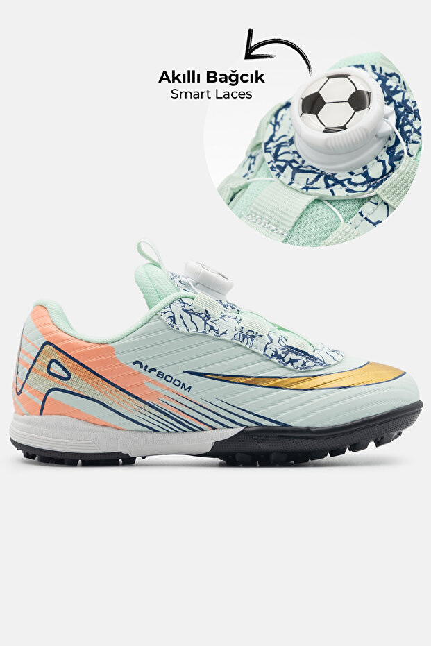 Children's Carpet Field Shoes Smart Lace-Up