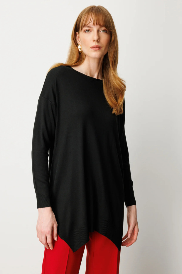 On Salaş Verev Crew Neck Tunic