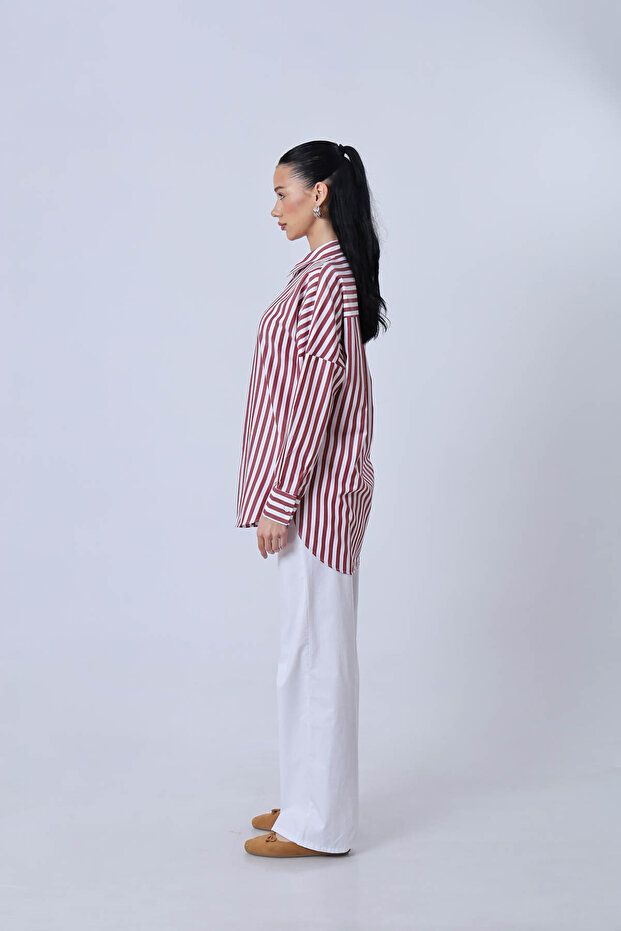 قميص أساسي كبير الحجم - 3