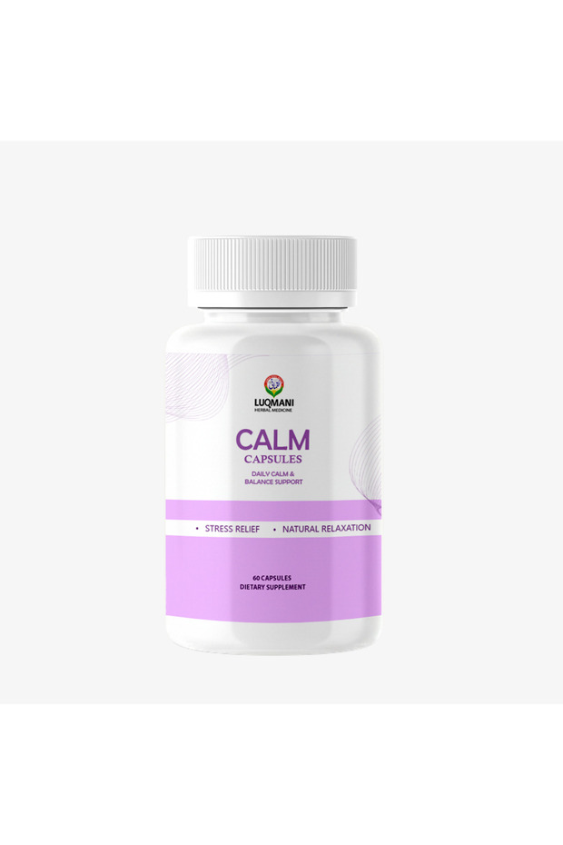 Calm Capsules | Herbal Stress Relief with Ashwagandha & Ginseng 60 capsules