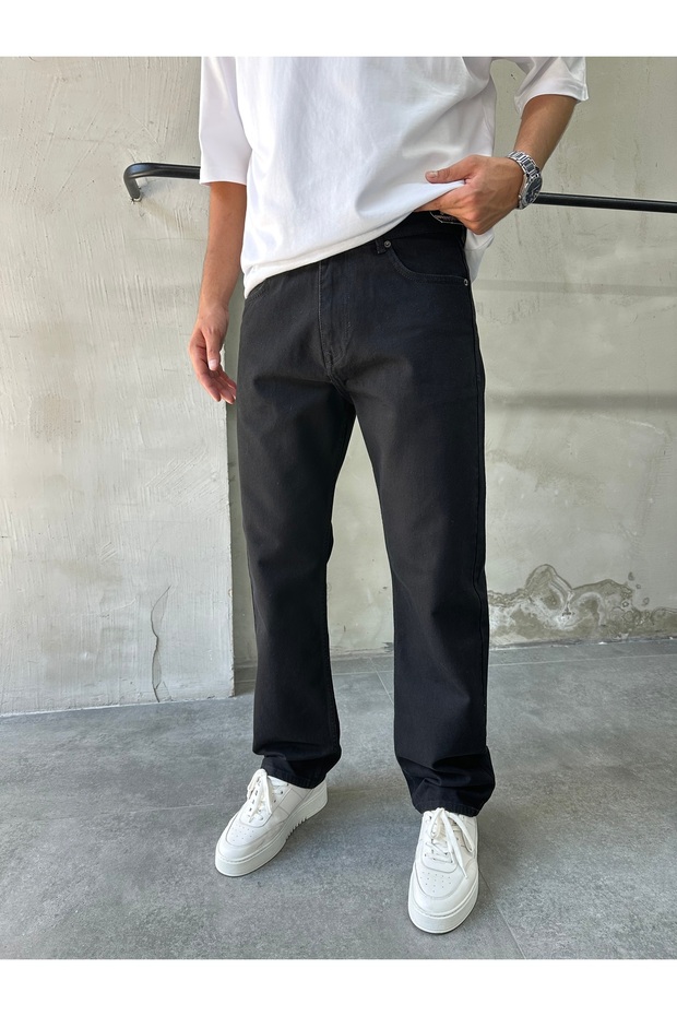 Men's Black Lossefit Baggy Pants