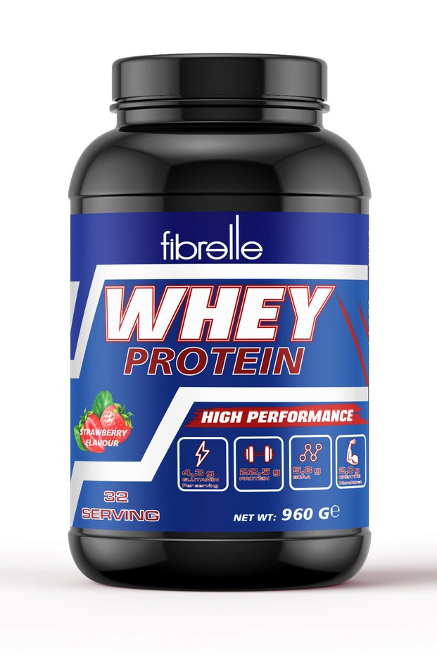 New Product Whey Protein Strawberry Flavored 960 g
