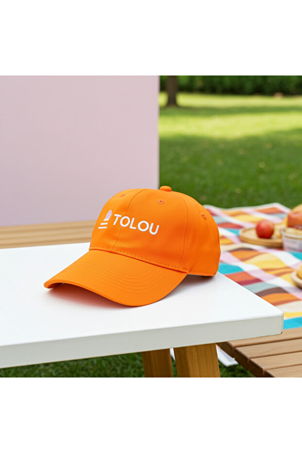 Orange Baseball Cap - 4