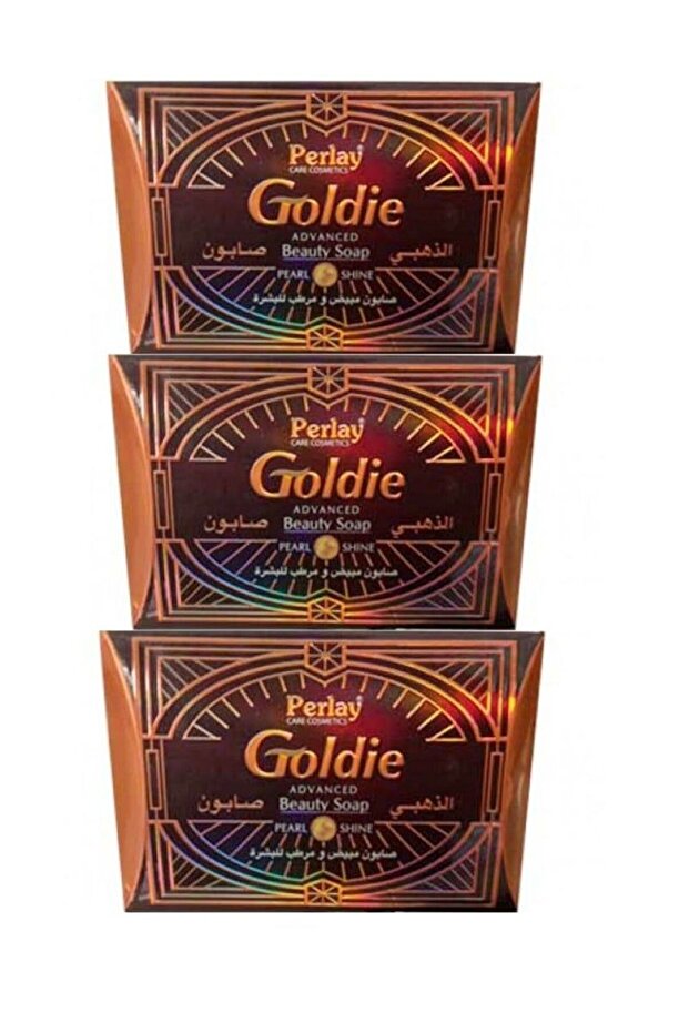 Goldie Whitening & Moisturizing Soap 100gm (Pack of 3)