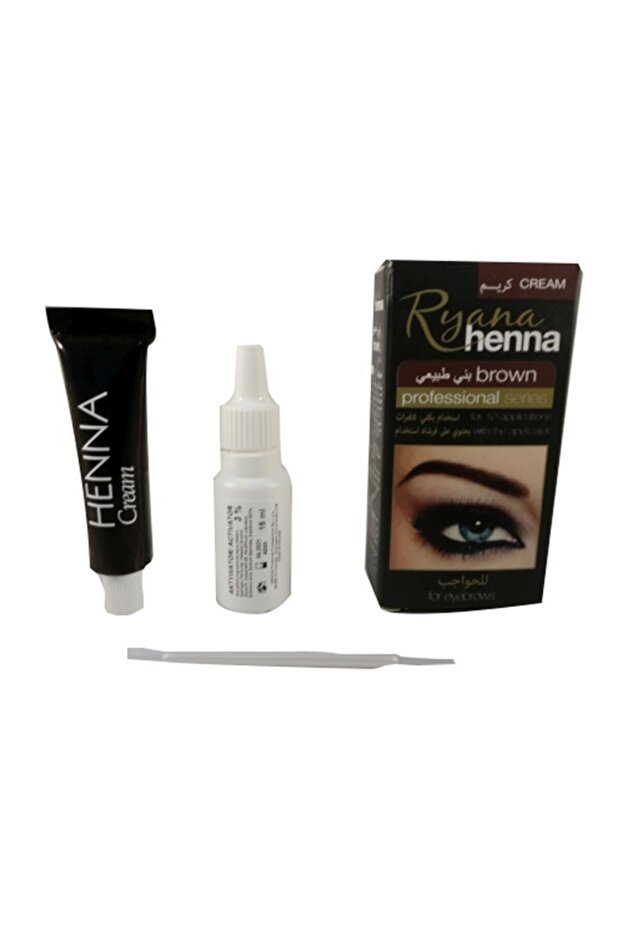 Professional Henna Cream For Eyebrows Brown