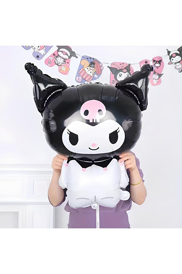 1 Piece Sanrio Kuromi Foil Balloon 60 cm