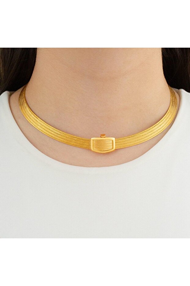 5 Sıra Trabzon Hasır Kolye - 1