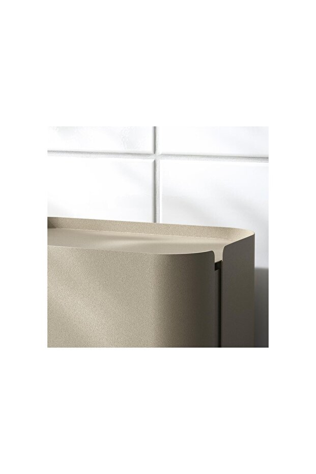 çöp kutusu, bej, 3 lt - 3