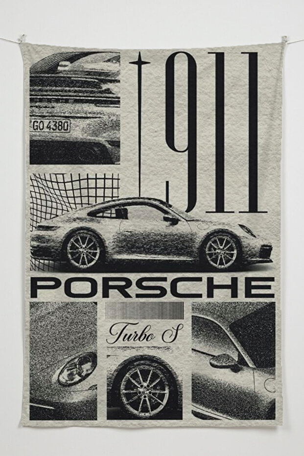 Gamer Wall Covering – Car Themed, High-Quality Fabric, Tapestry Wall Carpet