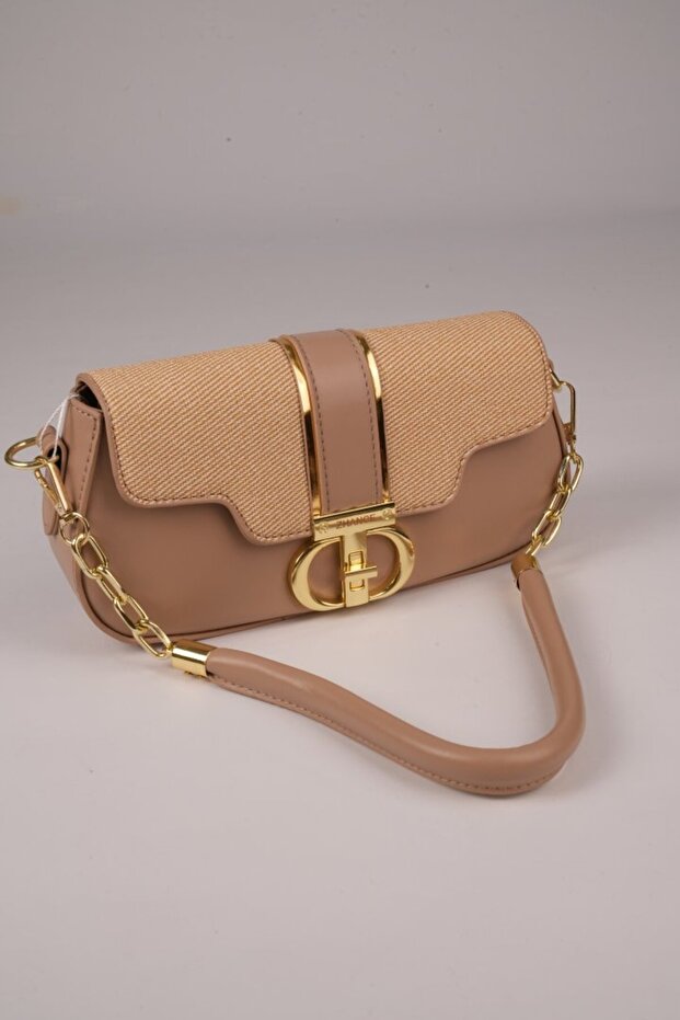 Zhance Design Apricot Women Bag - Code 1638