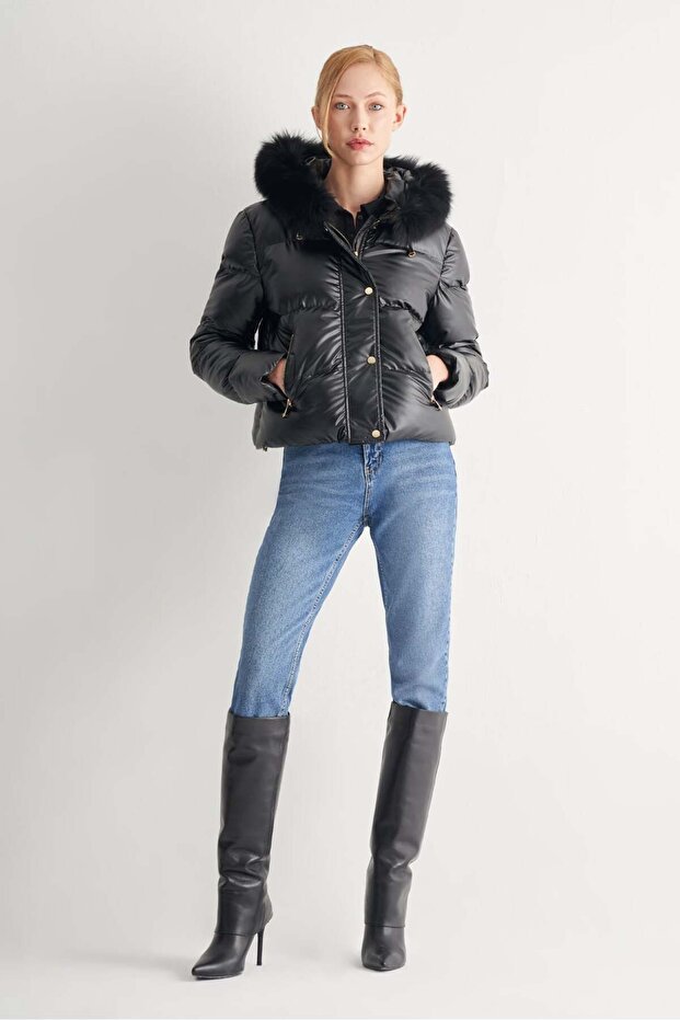 Puffer Kısa Mont - 1