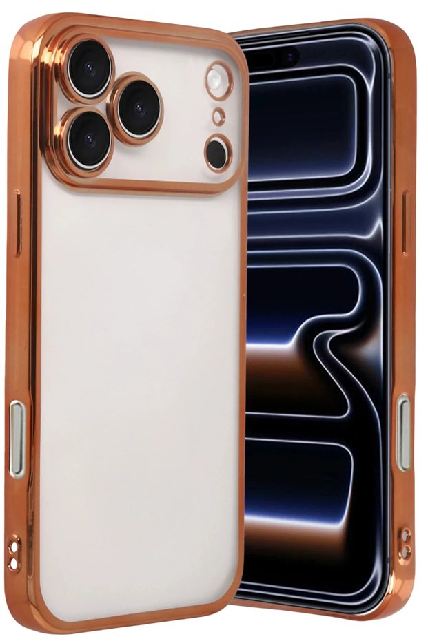 Mtxdpn Apple iPhone 17 Pro Silicone with Lens (215246) - Orange