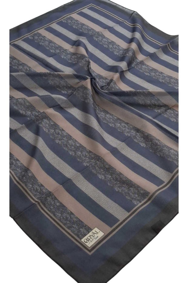 Pera Soft Luxury Scarf (Italian Stitching) 100X100