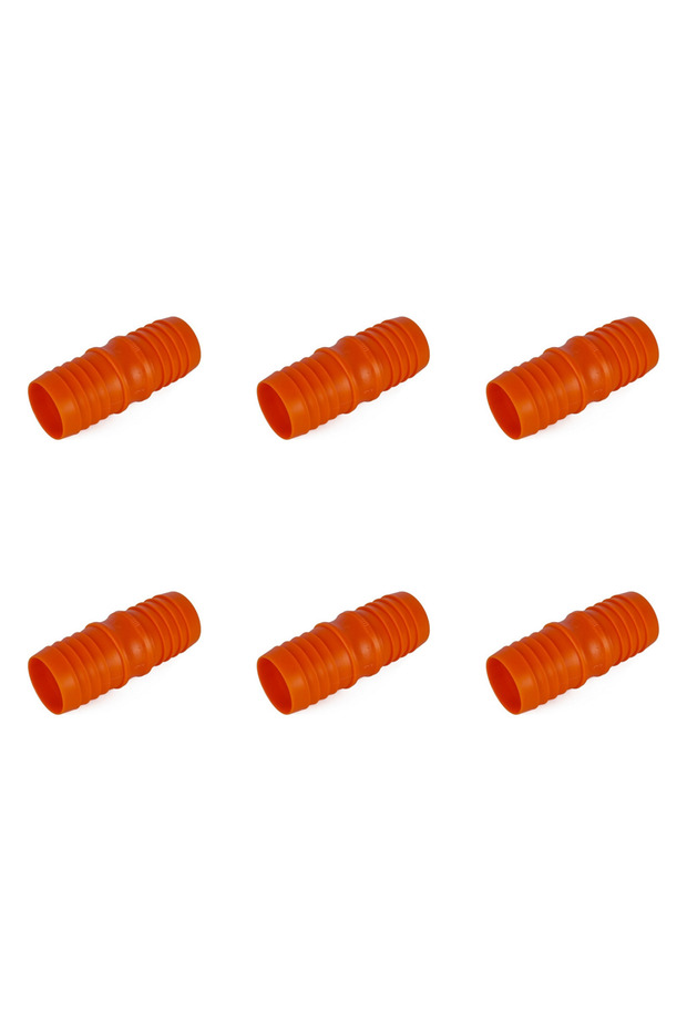 PLASTIC HOSE CONNECTOR 1 1/2'' (6 PIECES)