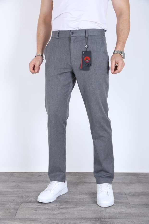 بنطلون شتوي بخصر مطاطي - 1