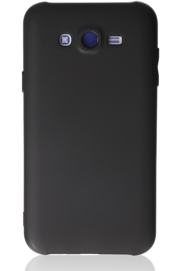 Mtxdpn Samsung Galaxy J7 Case First Silicone (232752) - Black