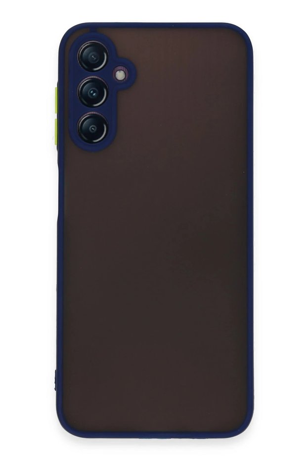 Mtxdpn Samsung Galaxy A14 4g Case Montreal Silicone Cover (230015) - Navy Blue