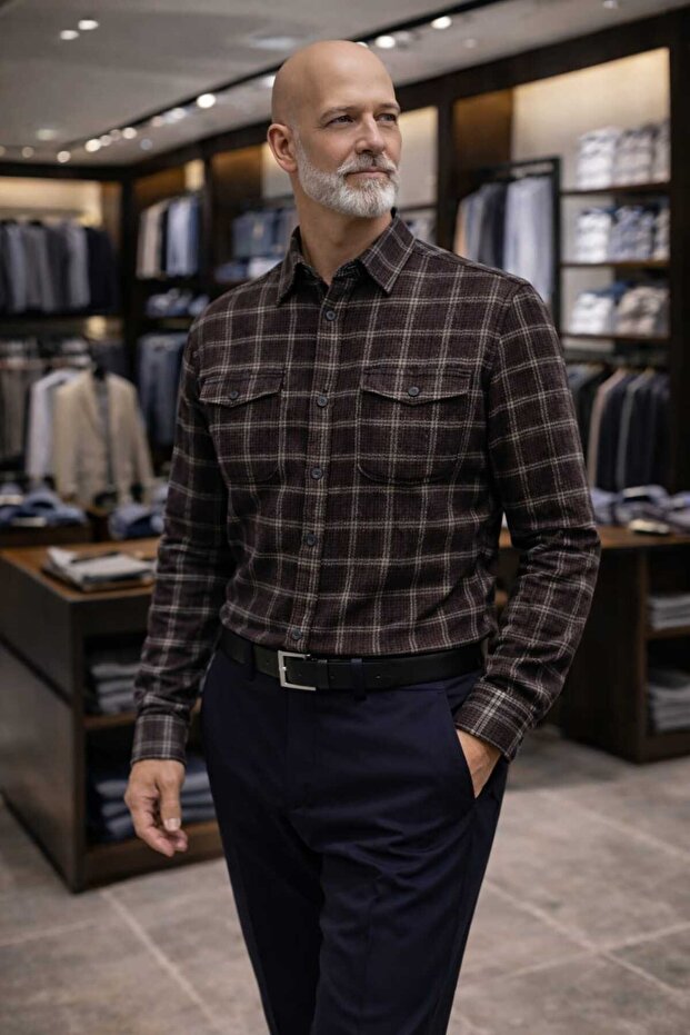 Men's Dad Double Pocket Shirt