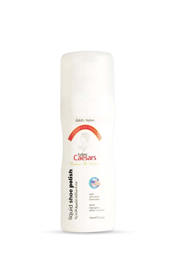 Liquid Shoe Polish White, Restore and Protect
